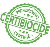Certibiocide - Professionnel certifie